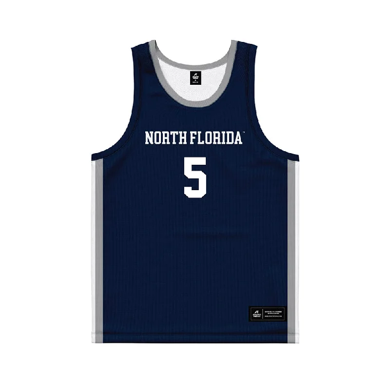 UNF - NCAA Women's Basketball : Helena Rafnsdottir - Basketball Jersey Jersey Replica Jersey Dark Color Jersey Shirt