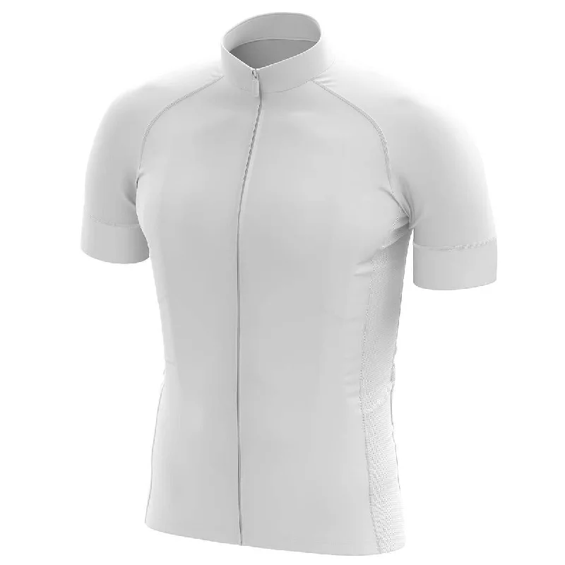 GG BASICS | White Cycling Jersey Halter Neck Jersey Tee