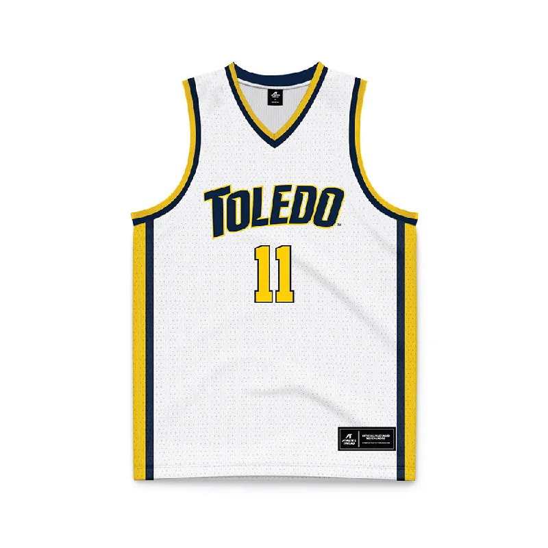 Toledo - NCAA Women's Basketball : Destiny Robinson - Basketball Jersey Pink Jersey Tee