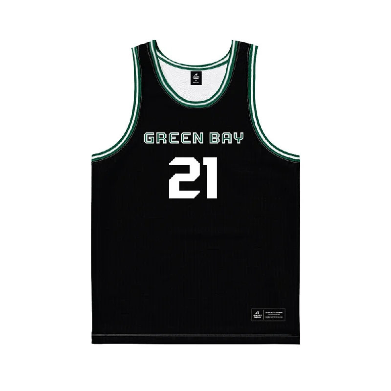 UW Green Bay - NCAA Women's Basketball : Jasmine Kondrakiewicz - Basketball Jersey Jersey Replica Jersey Short Sleeve Jersey Top