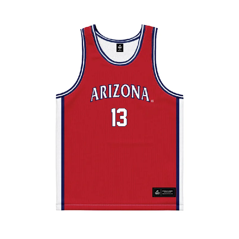 Arizona - NCAA Women's Basketball : Mailien Rolf - Cardinal Basketball Jersey Polka Dot Jersey Shirt