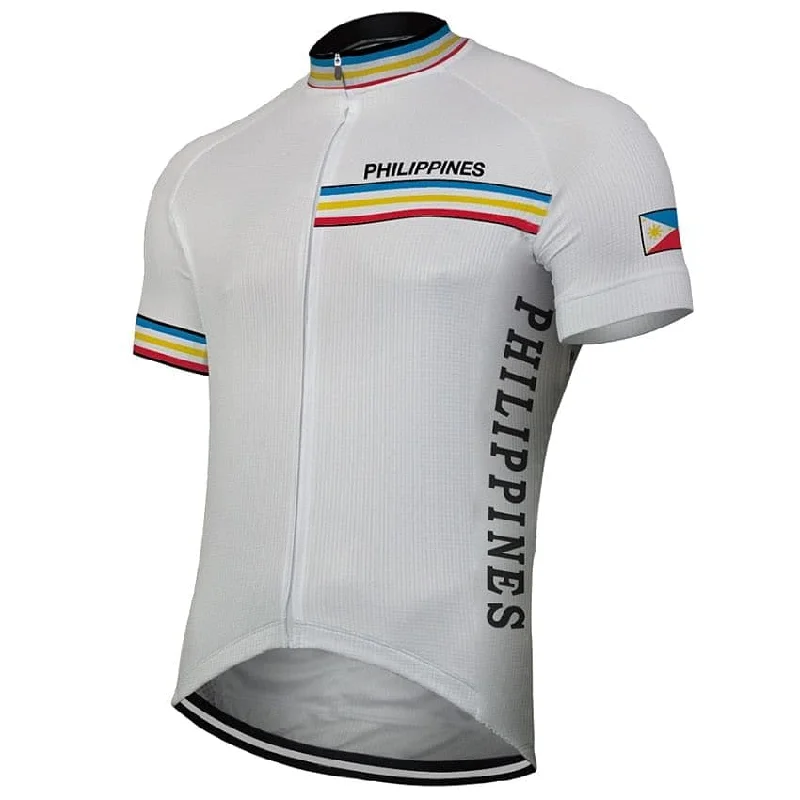 Philippines Cycling Jersey Beige Jersey Tee