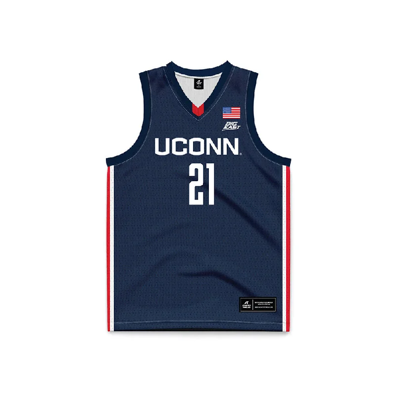 UConn - NCAA Women's Basketball : Sarah Strong - Youth Basketball Jersey Seasonal Jersey Tee