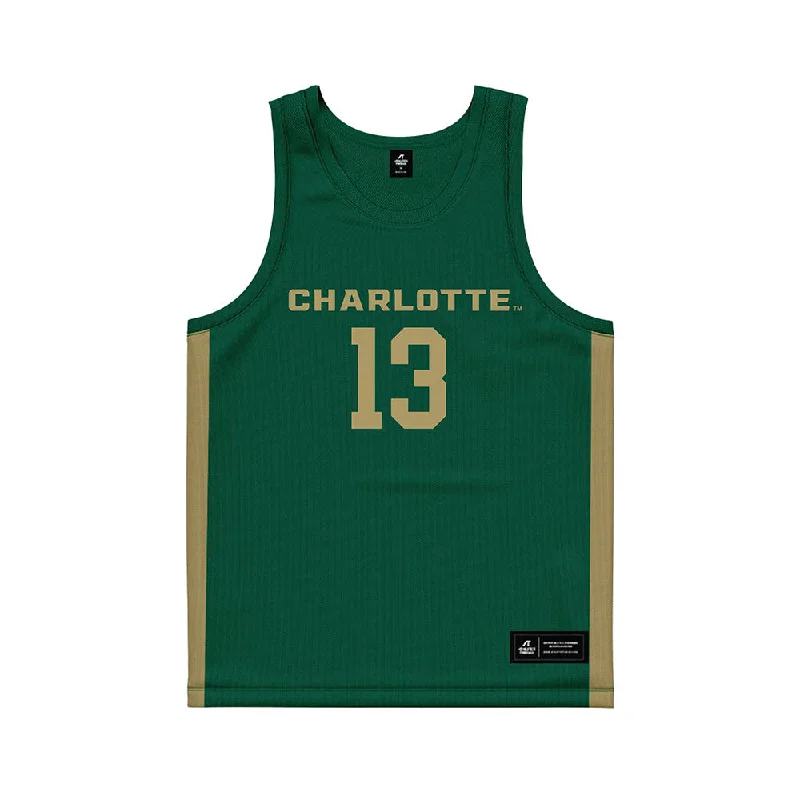 UNC Charlotte - NCAA Women's Basketball : Tracey Hueston - Basketball Jersey Lavender Jersey Tee