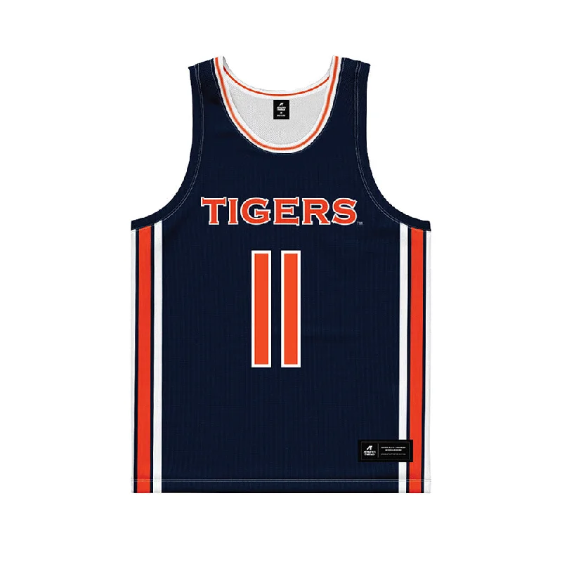 Auburn - NCAA Women's Basketball : Syriah Daniels - Blue Basketball Jersey Pastel Jersey Tee