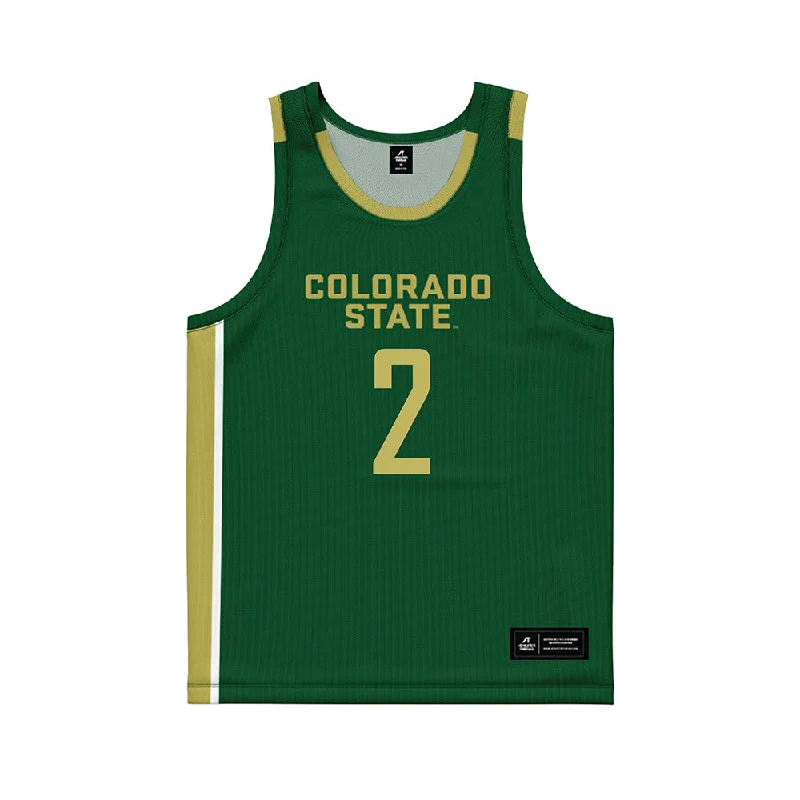 Colorado State - NCAA Women's Basketball : Brooke Carlson - Basketball Jersey Stylish Jersey Top