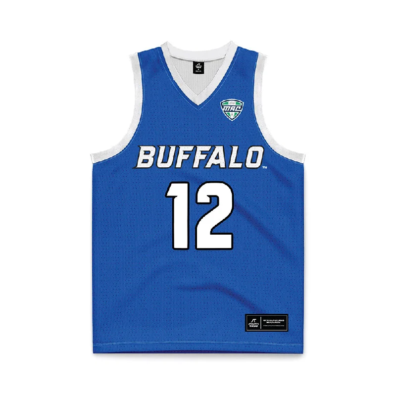 Buffalo - NCAA Women's Basketball : Paula Lopez - Basketball Jersey Holiday Jersey Tee