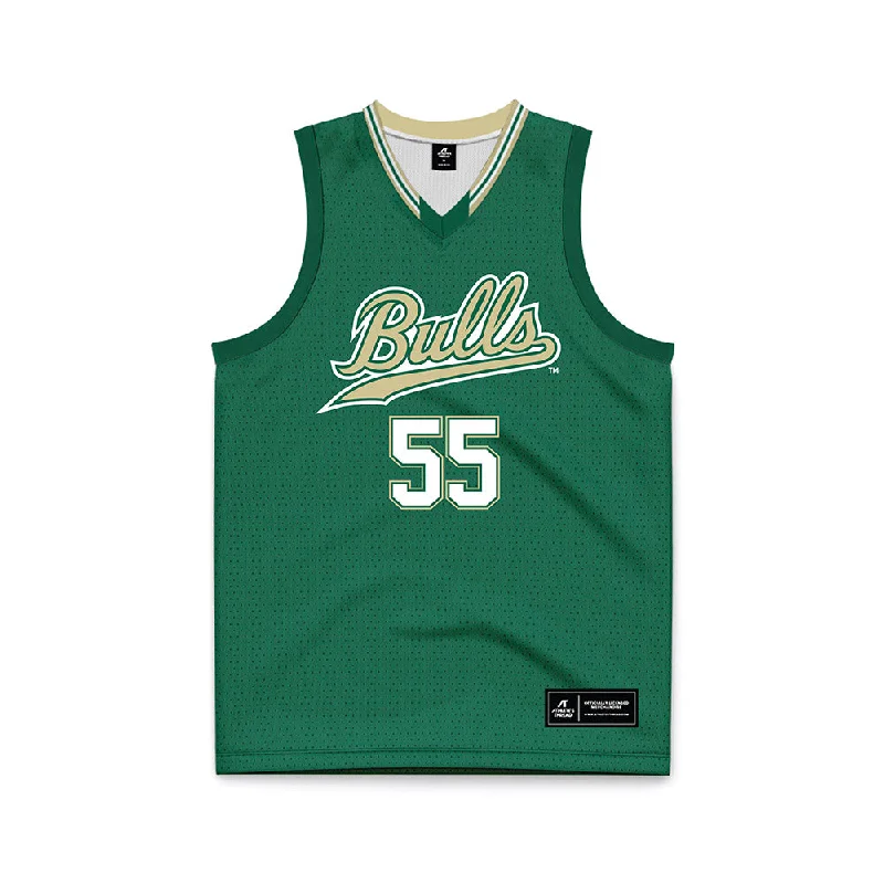 USF - NCAA Women's Basketball : Carla Brito - Basketball Jersey Casual Jersey Blouse