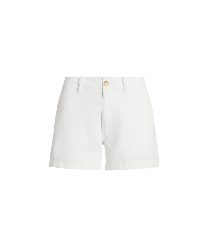 Chino Twill Short - White