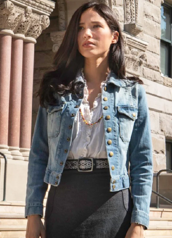 Yellowstone Monica Dutton Cotton Denim Jacket