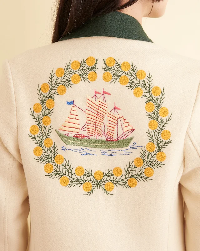 Embroidered Barque Theatre Coat