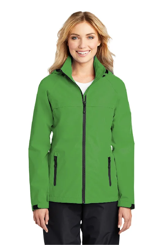 Port Authority Womens Torrent Waterproof Full Zip Hooded Jacket - Vine Green