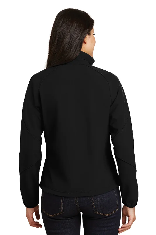 Port Authority Womens Wind & Water Resistant Full Zip Jacket - Black