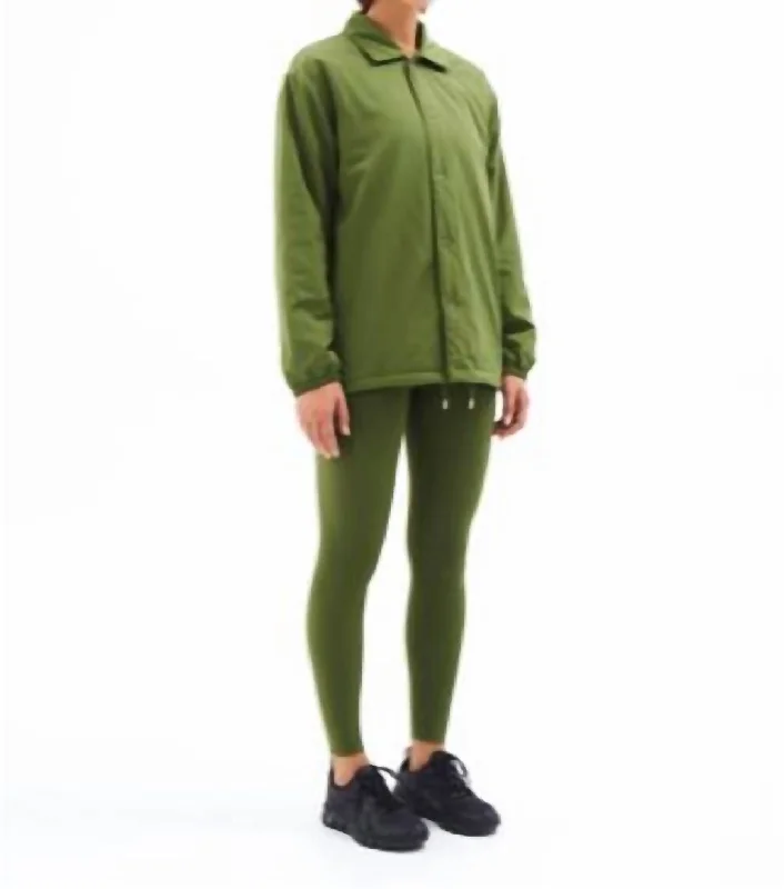 Recalibrate Jacket In Green