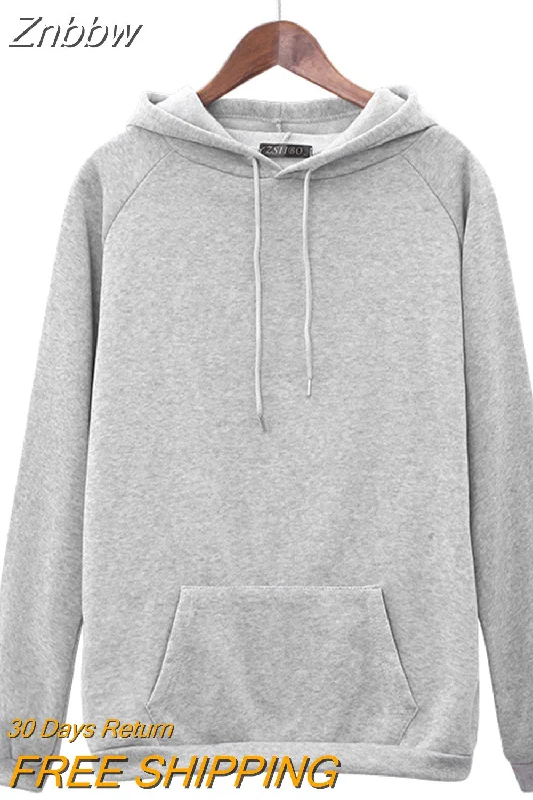 Znbbw оверсайз velvet Black Hood Hoodies Ladies Long Sleeve Casual Hooded Sweatshirt Dress Pullover толстовка women Sweatshirt