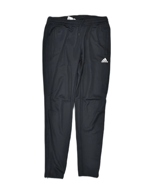 ADIDAS Womens Tracksuit Trousers UK 12/14 Medium Black