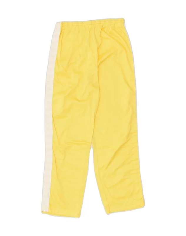 KAPPA Womens Tracksuit Trousers Medium Yellow Polyester